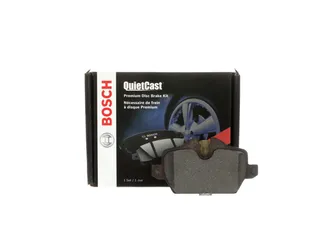 Bosch QuietCast Rear Disc Brake Pad Set - 34219808172